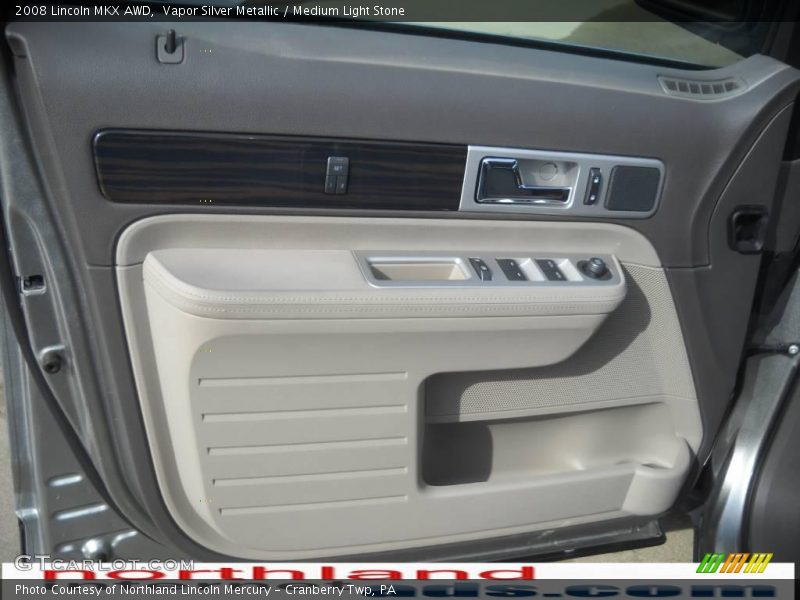 Vapor Silver Metallic / Medium Light Stone 2008 Lincoln MKX AWD