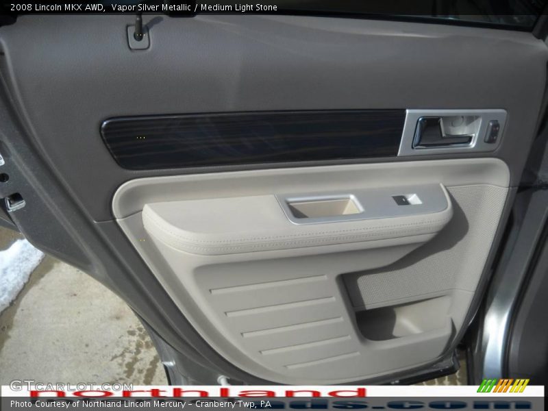 Vapor Silver Metallic / Medium Light Stone 2008 Lincoln MKX AWD