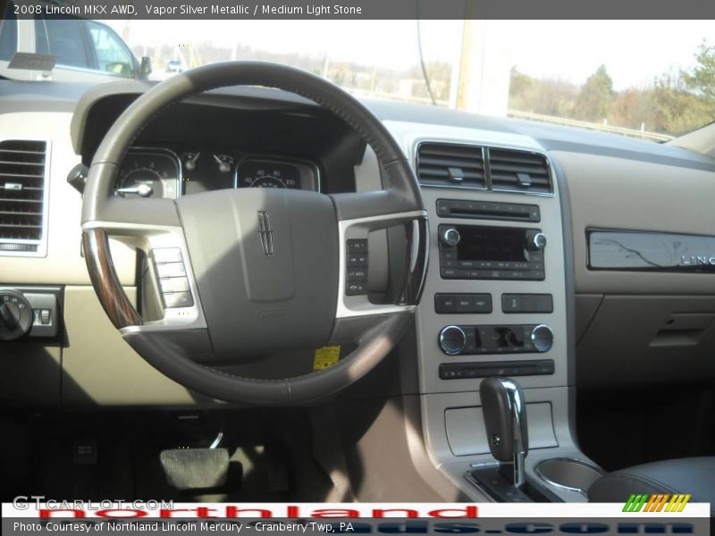 Vapor Silver Metallic / Medium Light Stone 2008 Lincoln MKX AWD