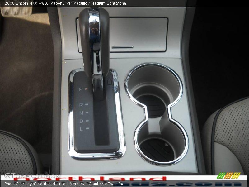 Vapor Silver Metallic / Medium Light Stone 2008 Lincoln MKX AWD
