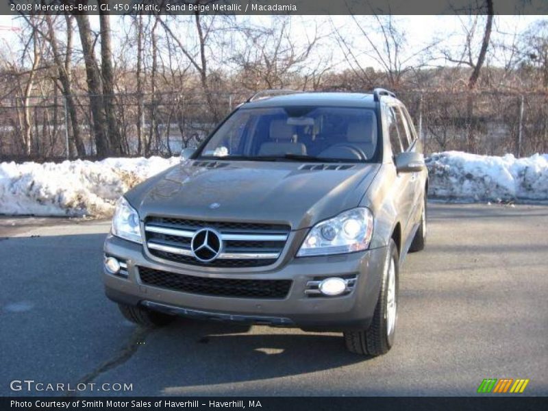 Sand Beige Metallic / Macadamia 2008 Mercedes-Benz GL 450 4Matic