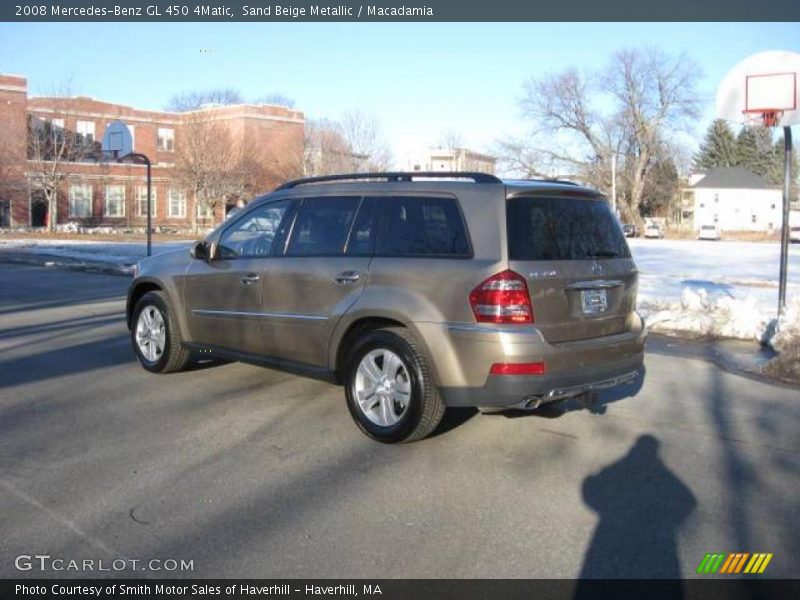Sand Beige Metallic / Macadamia 2008 Mercedes-Benz GL 450 4Matic