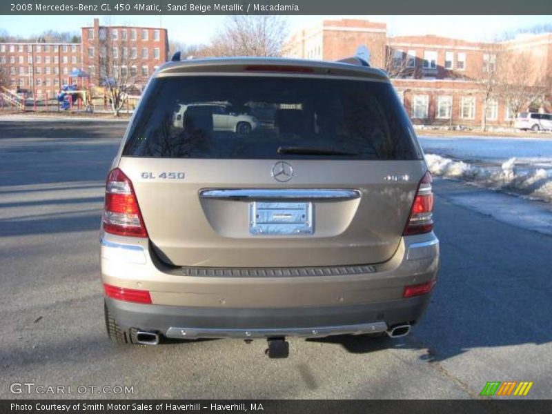 Sand Beige Metallic / Macadamia 2008 Mercedes-Benz GL 450 4Matic