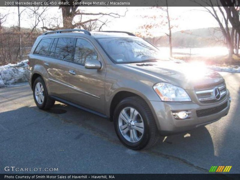 Sand Beige Metallic / Macadamia 2008 Mercedes-Benz GL 450 4Matic