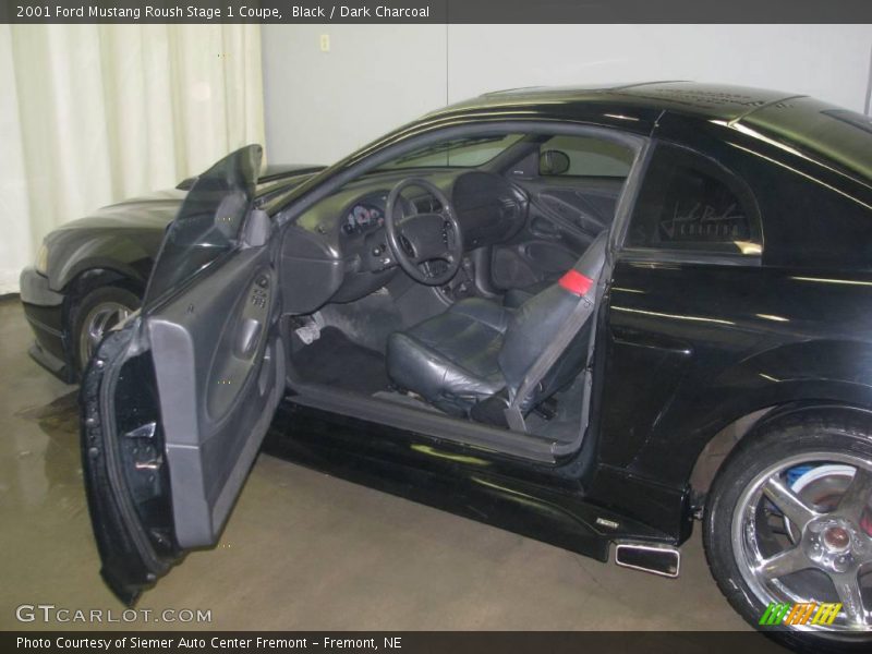 Black / Dark Charcoal 2001 Ford Mustang Roush Stage 1 Coupe