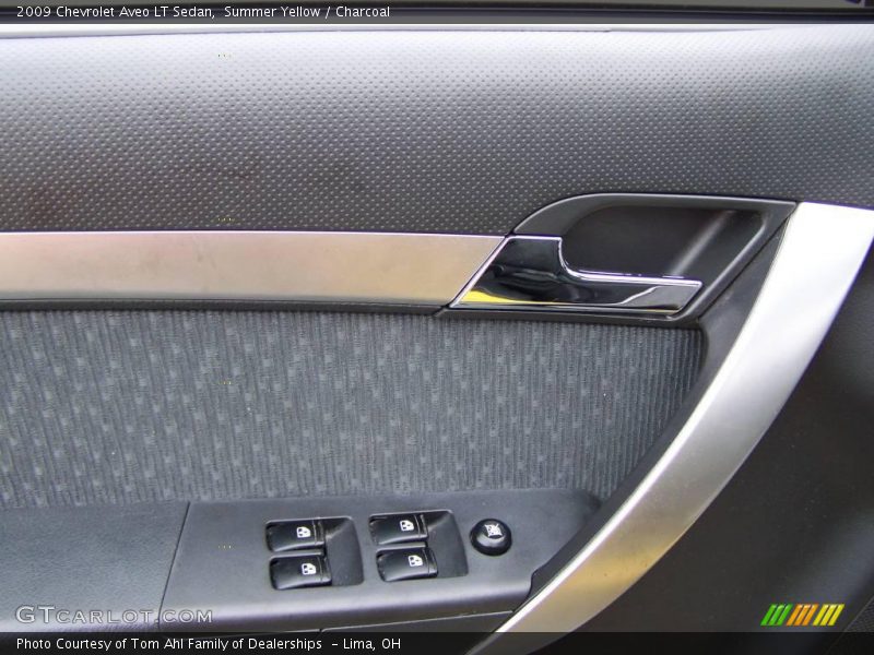 Summer Yellow / Charcoal 2009 Chevrolet Aveo LT Sedan