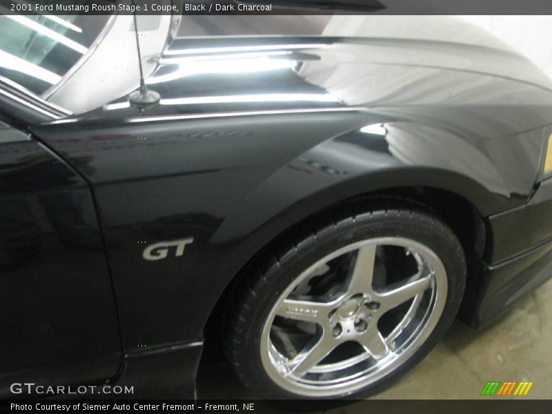 Black / Dark Charcoal 2001 Ford Mustang Roush Stage 1 Coupe