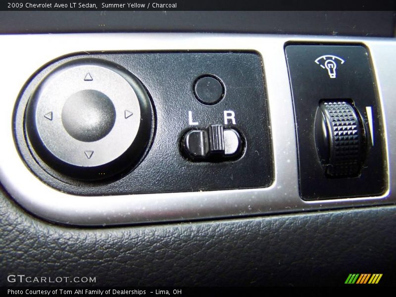 Summer Yellow / Charcoal 2009 Chevrolet Aveo LT Sedan