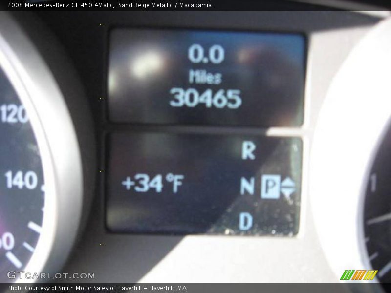 Sand Beige Metallic / Macadamia 2008 Mercedes-Benz GL 450 4Matic