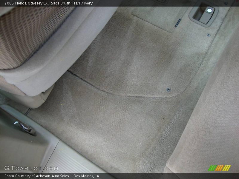 Sage Brush Pearl / Ivory 2005 Honda Odyssey EX