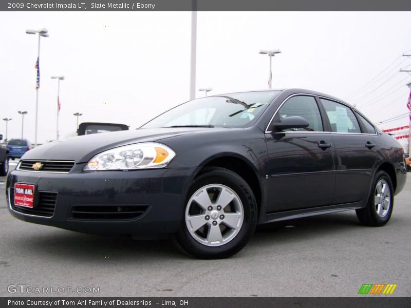 Slate Metallic / Ebony 2009 Chevrolet Impala LT