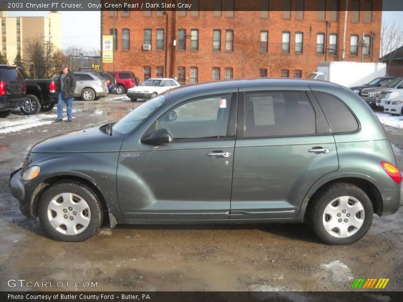 Onyx Green Pearl / Dark Slate Gray 2003 Chrysler PT Cruiser