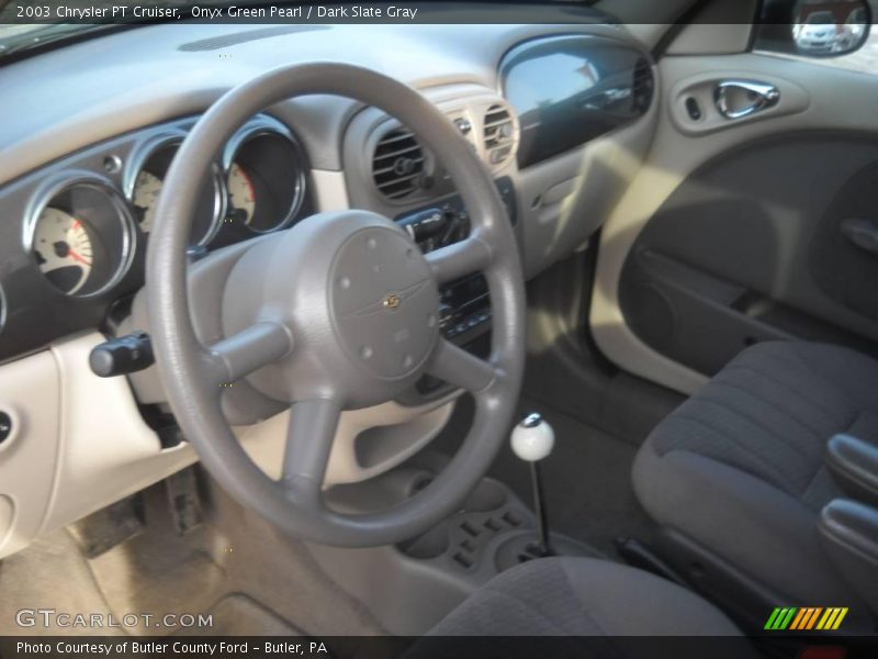 Onyx Green Pearl / Dark Slate Gray 2003 Chrysler PT Cruiser