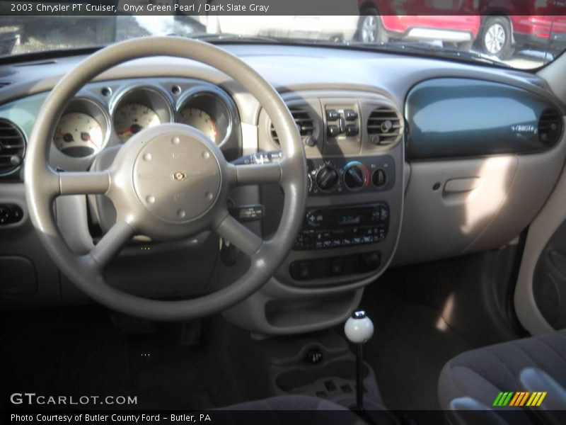 Onyx Green Pearl / Dark Slate Gray 2003 Chrysler PT Cruiser