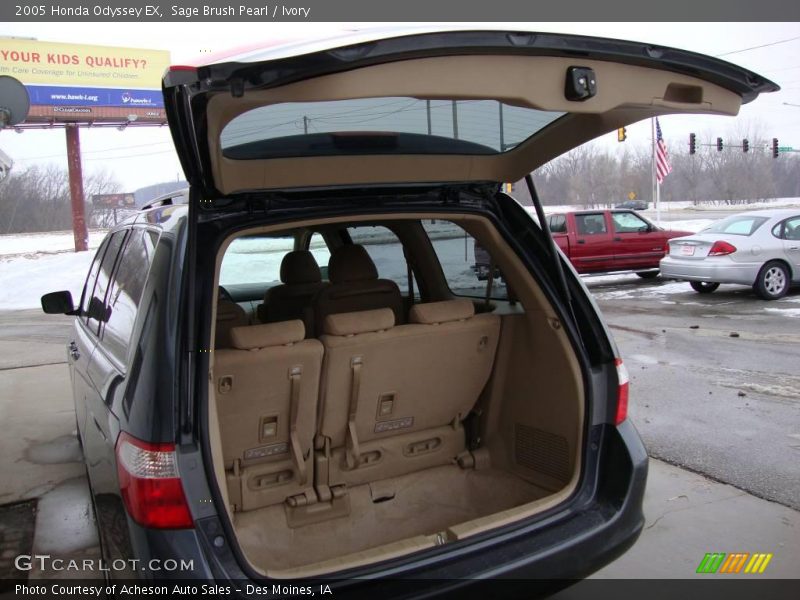 Sage Brush Pearl / Ivory 2005 Honda Odyssey EX