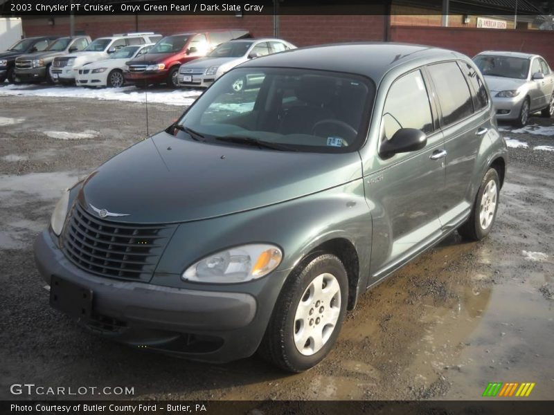 Onyx Green Pearl / Dark Slate Gray 2003 Chrysler PT Cruiser