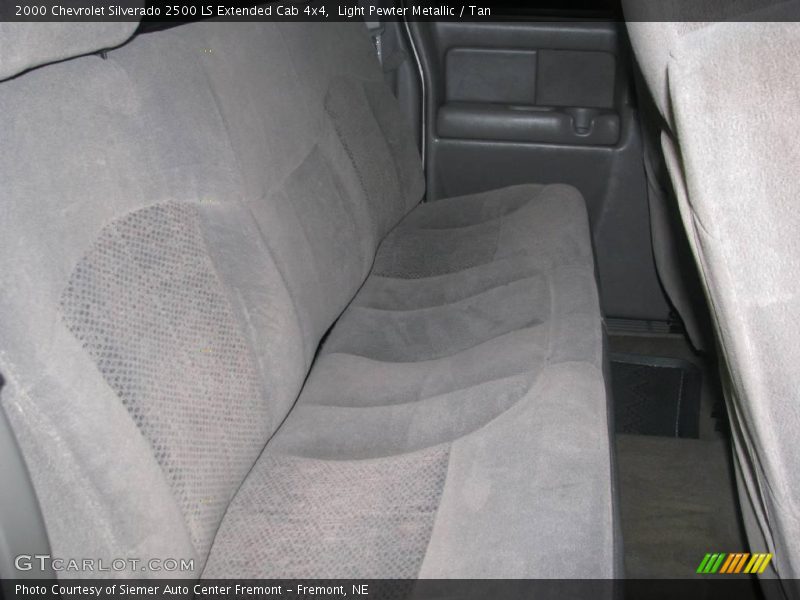 Light Pewter Metallic / Tan 2000 Chevrolet Silverado 2500 LS Extended Cab 4x4