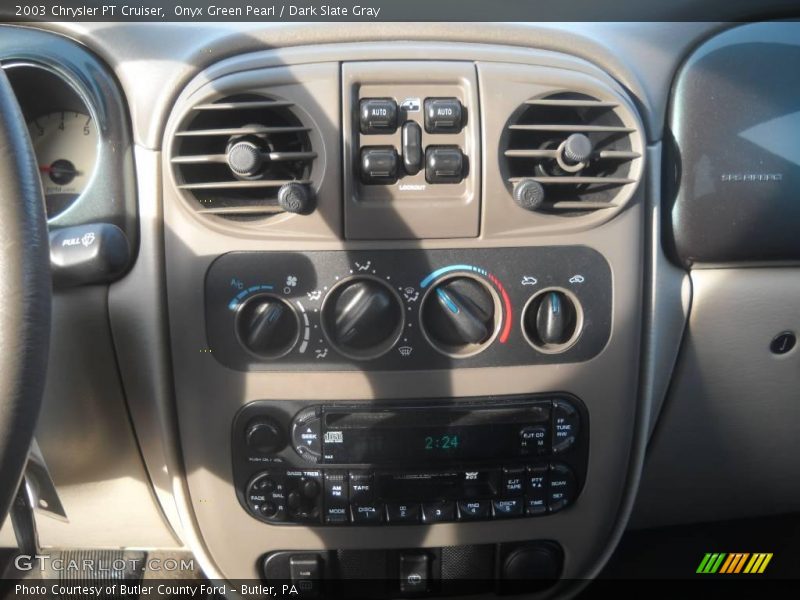 Onyx Green Pearl / Dark Slate Gray 2003 Chrysler PT Cruiser