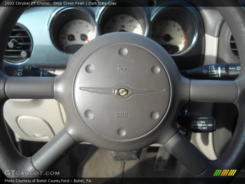 Onyx Green Pearl / Dark Slate Gray 2003 Chrysler PT Cruiser
