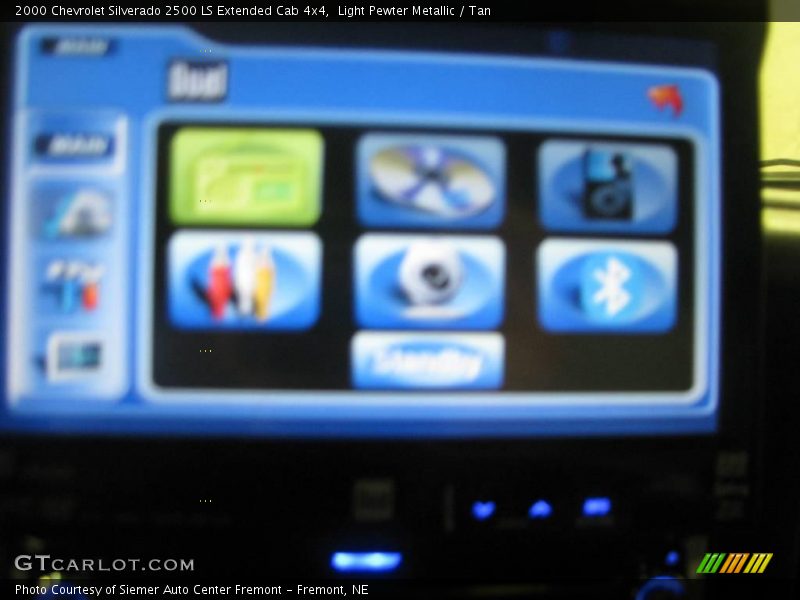 Light Pewter Metallic / Tan 2000 Chevrolet Silverado 2500 LS Extended Cab 4x4
