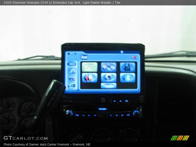 Light Pewter Metallic / Tan 2000 Chevrolet Silverado 2500 LS Extended Cab 4x4