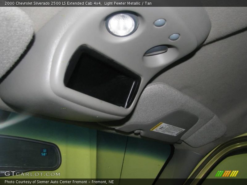Light Pewter Metallic / Tan 2000 Chevrolet Silverado 2500 LS Extended Cab 4x4