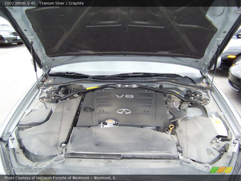 Titanium Silver / Graphite 2002 Infiniti Q 45