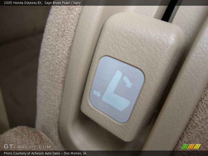Sage Brush Pearl / Ivory 2005 Honda Odyssey EX