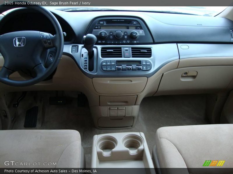 Sage Brush Pearl / Ivory 2005 Honda Odyssey EX