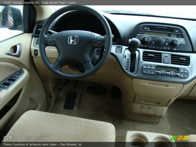 Sage Brush Pearl / Ivory 2005 Honda Odyssey EX