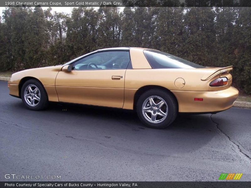Sport Gold Metallic / Dark Grey 1998 Chevrolet Camaro Coupe