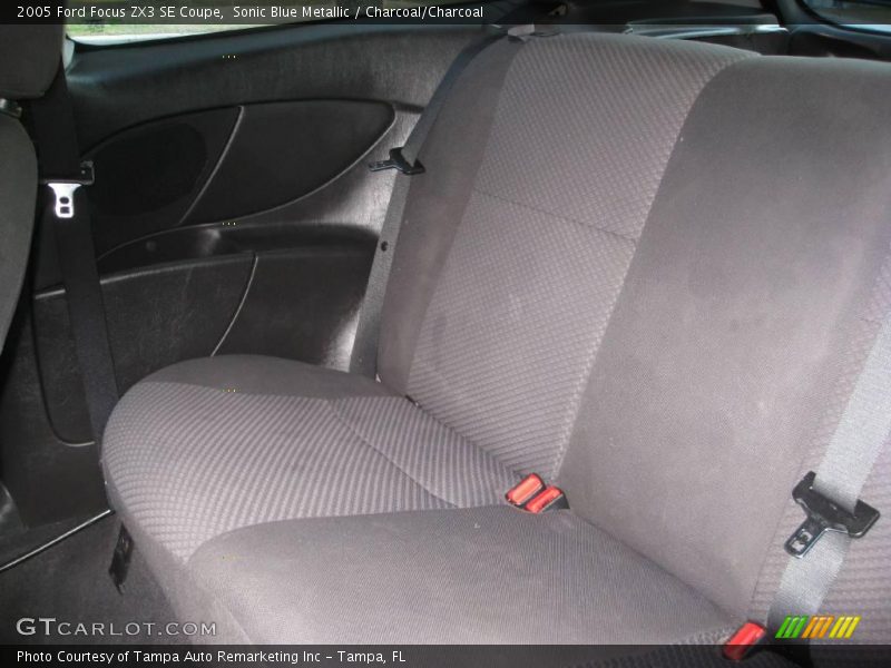 Sonic Blue Metallic / Charcoal/Charcoal 2005 Ford Focus ZX3 SE Coupe