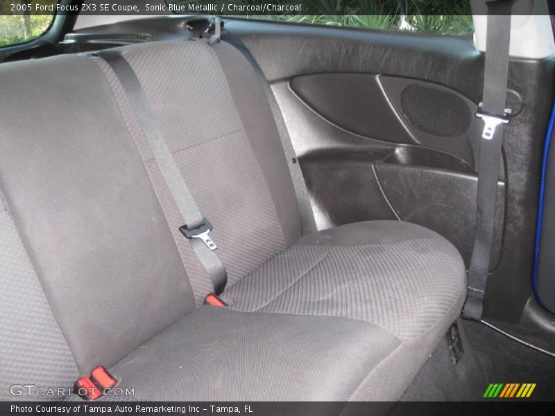 Sonic Blue Metallic / Charcoal/Charcoal 2005 Ford Focus ZX3 SE Coupe