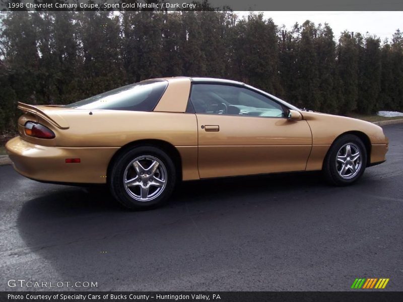 Sport Gold Metallic / Dark Grey 1998 Chevrolet Camaro Coupe