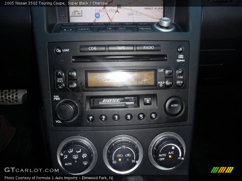 Super Black / Charcoal 2005 Nissan 350Z Touring Coupe