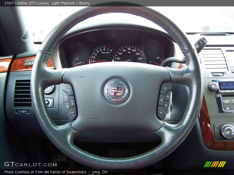 Light Platinum / Ebony 2007 Cadillac DTS Luxury