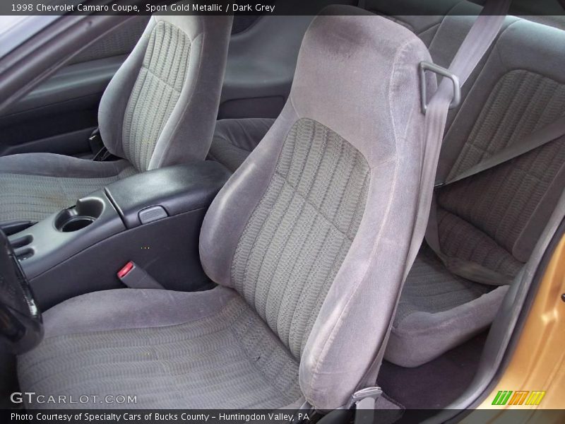 Sport Gold Metallic / Dark Grey 1998 Chevrolet Camaro Coupe