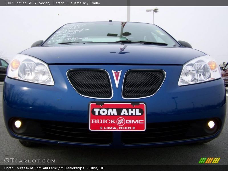 Electric Blue Metallic / Ebony 2007 Pontiac G6 GT Sedan