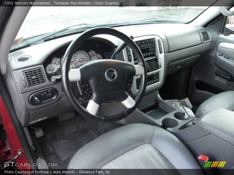 Toreador Red Metallic / Dark Graphite 2002 Mercury Mountaineer