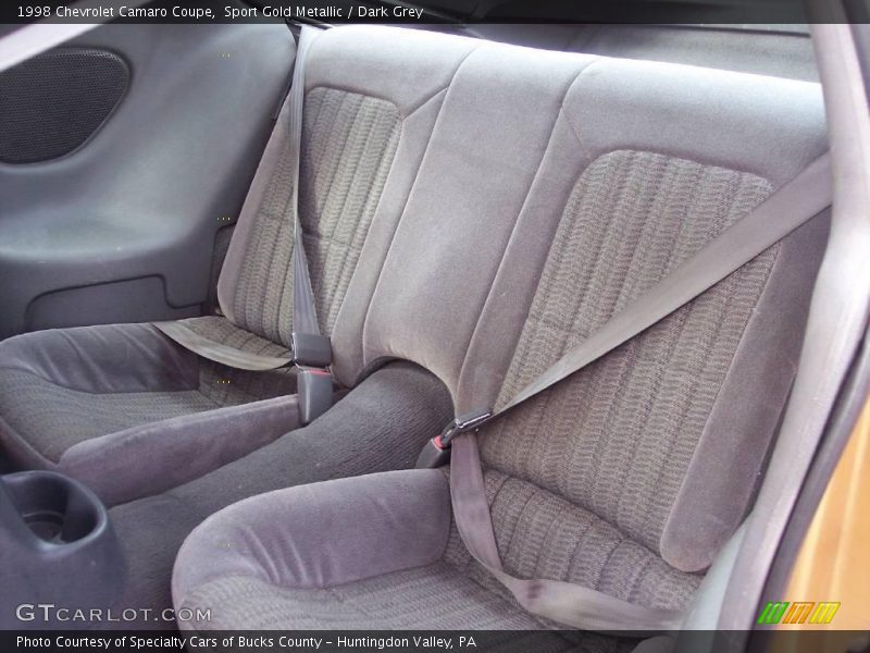 Sport Gold Metallic / Dark Grey 1998 Chevrolet Camaro Coupe