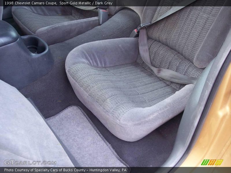 Sport Gold Metallic / Dark Grey 1998 Chevrolet Camaro Coupe