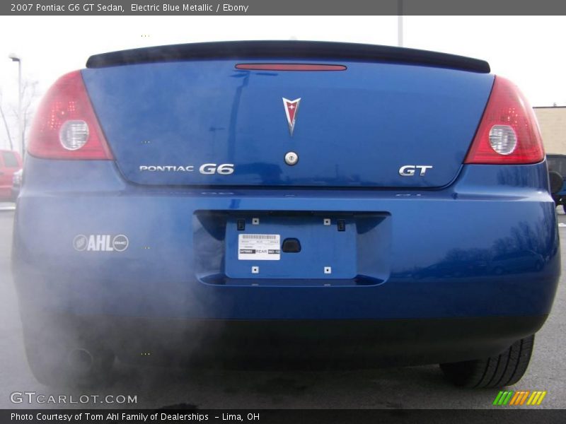 Electric Blue Metallic / Ebony 2007 Pontiac G6 GT Sedan