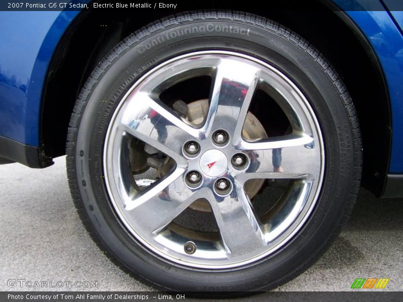 Electric Blue Metallic / Ebony 2007 Pontiac G6 GT Sedan