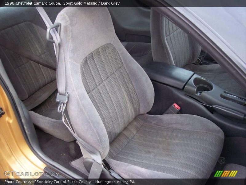 Sport Gold Metallic / Dark Grey 1998 Chevrolet Camaro Coupe