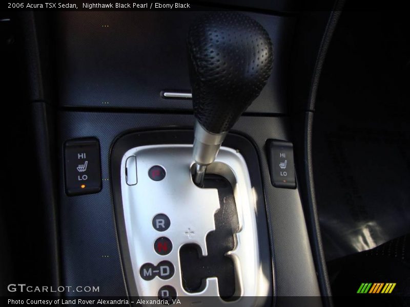 Nighthawk Black Pearl / Ebony Black 2006 Acura TSX Sedan