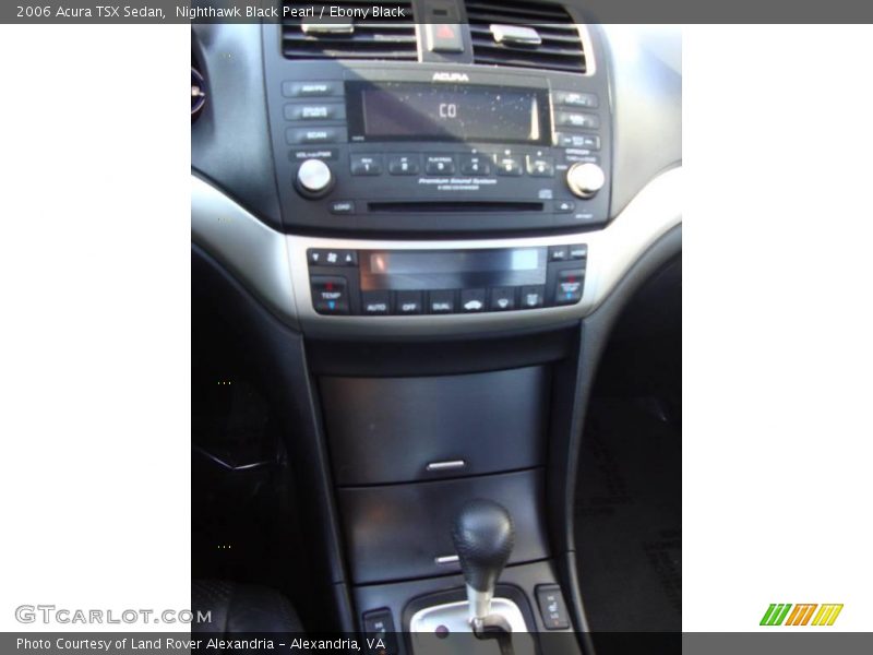 Nighthawk Black Pearl / Ebony Black 2006 Acura TSX Sedan