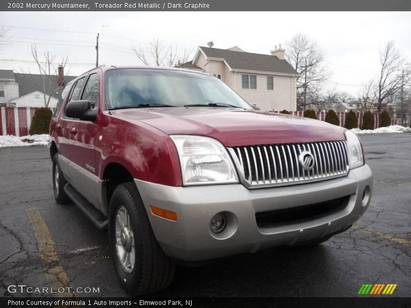 Toreador Red Metallic / Dark Graphite 2002 Mercury Mountaineer