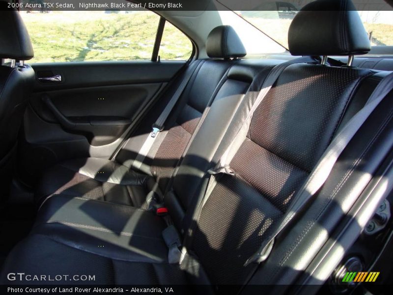 Nighthawk Black Pearl / Ebony Black 2006 Acura TSX Sedan