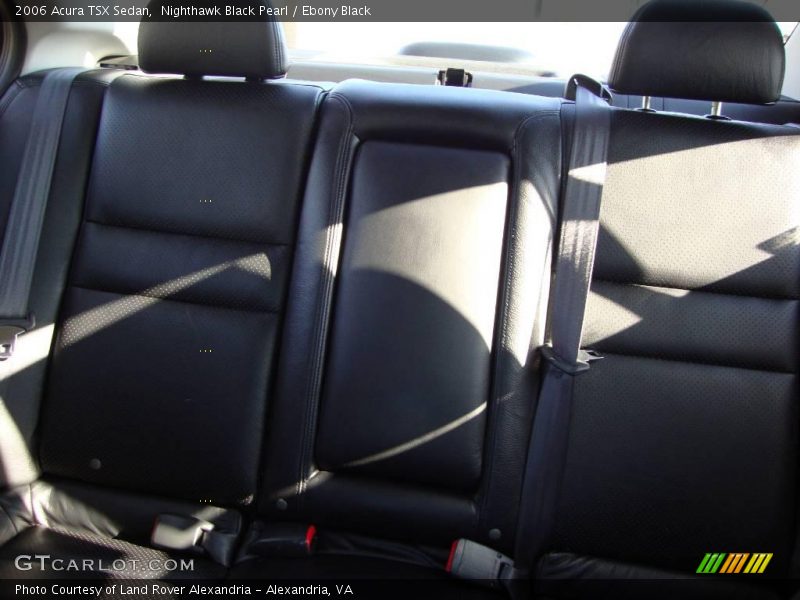Nighthawk Black Pearl / Ebony Black 2006 Acura TSX Sedan