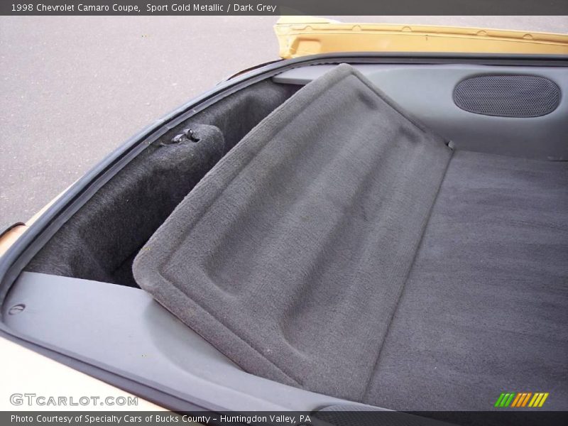 Sport Gold Metallic / Dark Grey 1998 Chevrolet Camaro Coupe